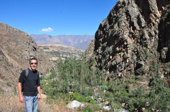 Início do trekking na região da Cordillera Blanca, próximo à Huaraz - Peru